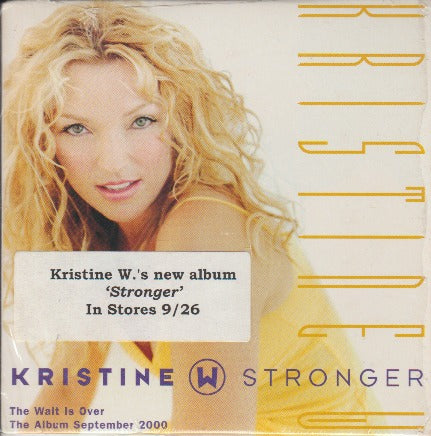 Kristine W: Stronger: Music From The Forthcoming Album Promo w/ Artwork