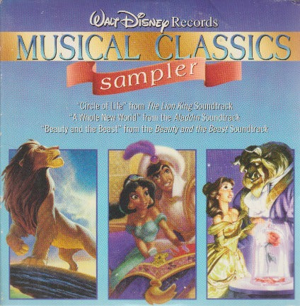 Walt Disney Records: Musical Classics Sampler Promo w/ Artwork