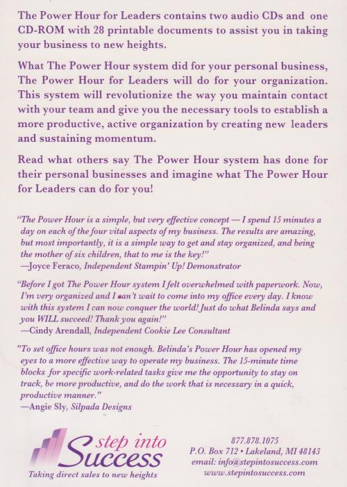 The Power Hour For Leaders 3-Disc Set – NeverDieMedia