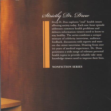 Strictly Dr. Drew: For Your Consideration 2 Episodes