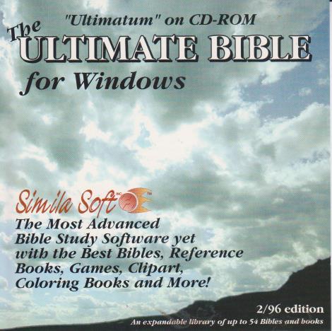 Ultimatum: The Ultimate Bible For Windows 1996