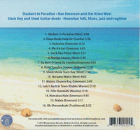 Ken Emerson & Jim Kimo West: Slackers In Paradise Autographed w/ Artwork