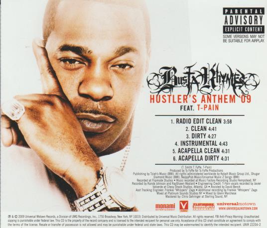 Busta Rhymes: Hustler's Anthem '09 Promo