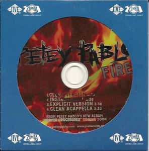 Petey Pablo: Fire Promo w/ Artwork