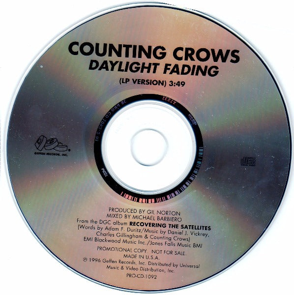 Counting Crows: Daylight Fading Promo
