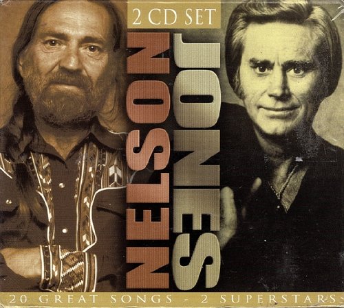 Neslon & Jones: 20 Great Songs - 2 Superstars 2-Disc Set w/ Artwork