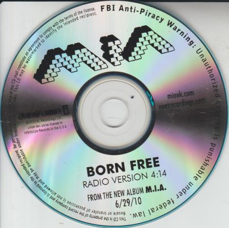 M.I.A.: Born Free Promo
