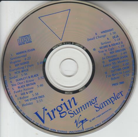 Virgin Summer Sampler Promo