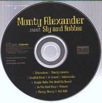 Monty Alexander Meets Sly & Robbie Advance Promo w/ Artwork