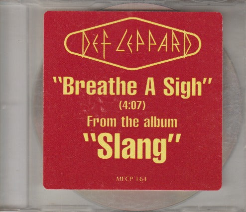 Def Leppard: Breathe A Sigh Promo w/ Artwork