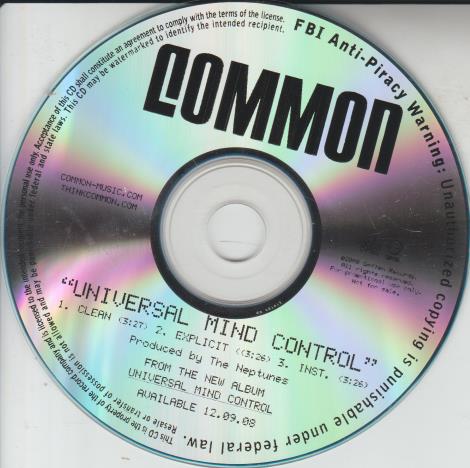 Common: Universal Mind Control Promo