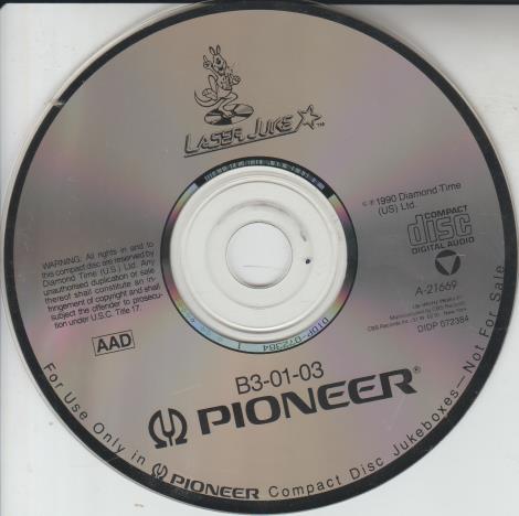 Laser Juke Pioneer B3-01-03 A-21669 Promo
