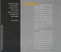 Tony La Russa: 25 Years In Four Hours 2-Disc Set