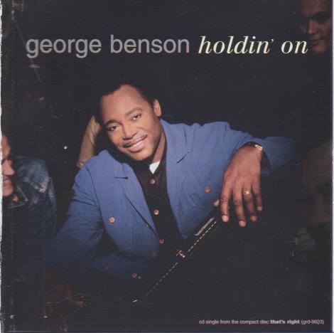 George Benson: Holdin' On  GR5P-5249 Promo w/ Artwork