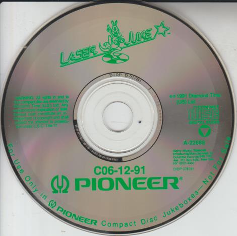 Laser Juke Pioneer C06-12-91 A-22688 Promo