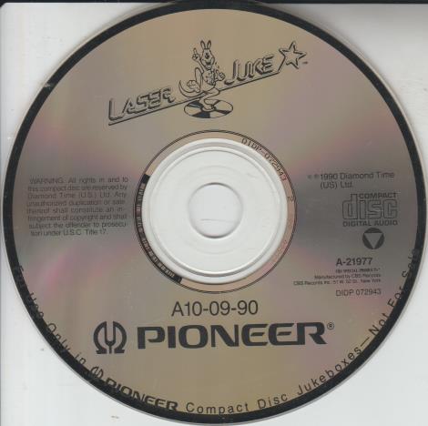 Laser Juke Pioneer A10-09-90 A-21977 Promo