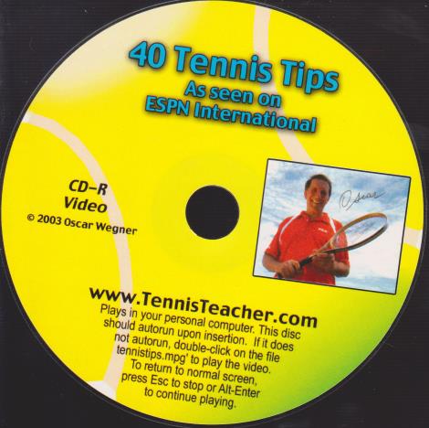 40 Tennis Tips w/ No Artwork