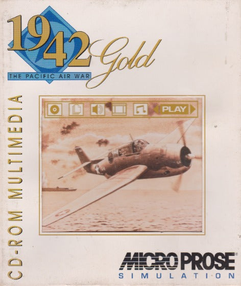 1942: The Pacific Air War Gold w/ Manual & BIG BOX