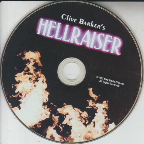 Clive Barker's Hellraiser w/ No Artwork