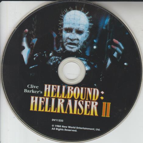 Clive Barker's Hellbound: Hellraiser 2 w/ No Artwork