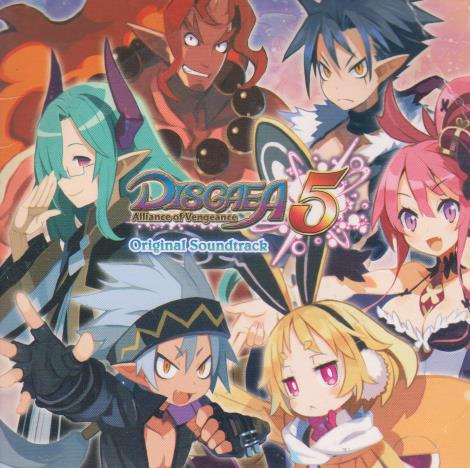 Disgaea 5: Alliance Of Vengeance Original Soundtrack w/ Artwork
