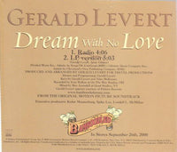 Gerald Levert: Dream With No Love Promo w/ Artwork