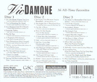 Vic Damone: 36 All-Time Favorites 3-Disc Set w/ Artwork