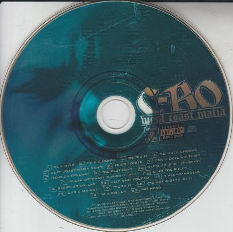 C-Bo: West Coast Mafia w/ No Artwork - NeverDieMedia