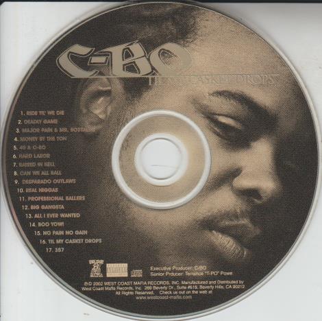 C-Bo: 'Til My Casket Drops 2002 w/ No Artwork