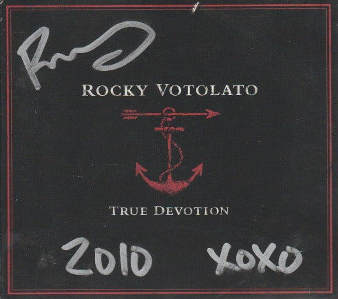 Rocky Votolato: True Devotion Autographed w/ Artwork