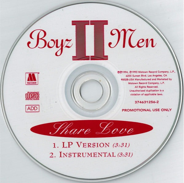 Boyz II Men: Share Love Promo