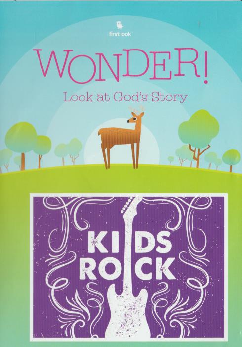 Wonder! Look At God's Story: Kids Rock 2-Disc Set