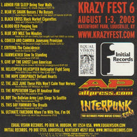 Krazy Fest 6: Initial Records & Equal Vision Records Sampler w/ Artwork