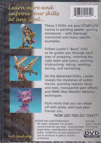 Hot Lead: How To Paint A Better Miniature 3-Disc Set