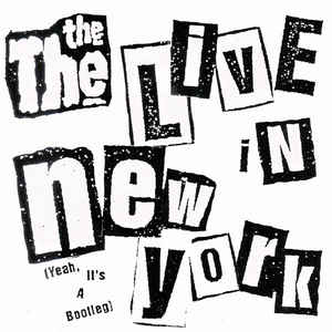 The The: Live In New York Promo w/ Artwork