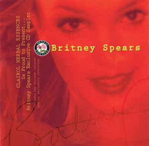 Clairol Herbal Essences Britney Spears Exclusive CD Sampler Promo w/ Artwork