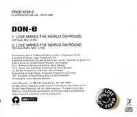 DON-E: Love Makes The World Go Round Promo w/ Artwork