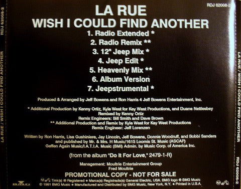 La Rue: Wish I Could Find Another Promo