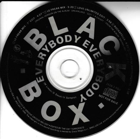 Black Box: Everybody Everybody Promo
