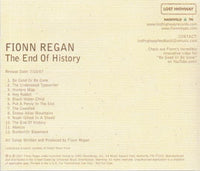 Fionn Regan: The End Of History Advance Promo w/ Autographed Artwork