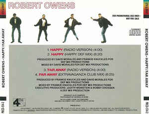 Robert Owens: Happy / Far Away Promo
