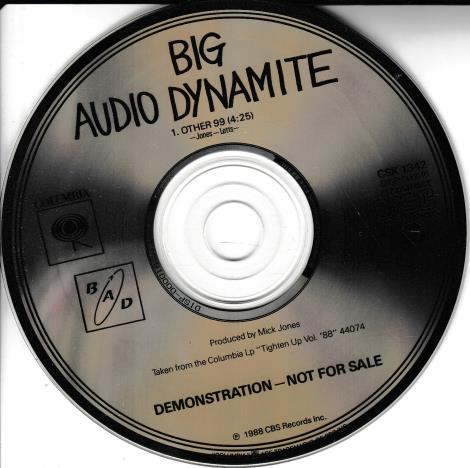 Big Audio Dynamite: Other 99 Promo
