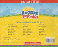 Targeted Phonics: Short Vowel Storybooks: Interactiv-eBooks Volumes 1-3