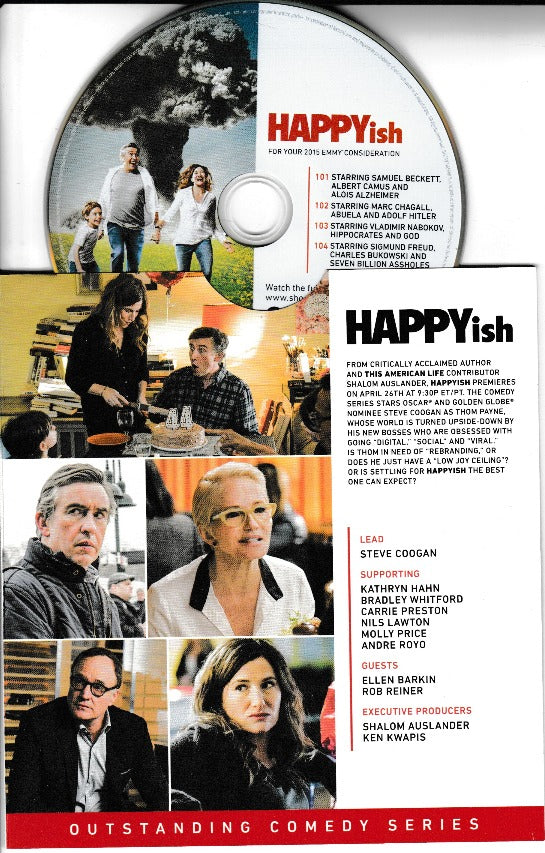 Happyish: Season 1: For Your Consideration 4 Episodes