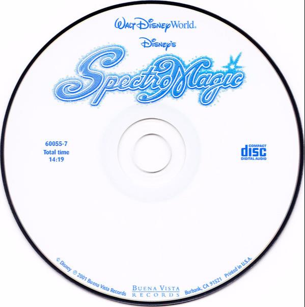 Walt Disney World: Disney's SpectroMagic w/ No Artwork