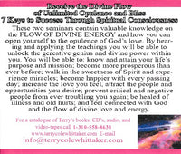 Receive The Divine Flow Of Unlimited Opulence & Bliss & 7 Keys To Success Through Spiritual