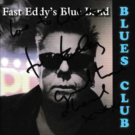 Fast Eddy's Blue Band: Blues Club w/ Autographed Artwork