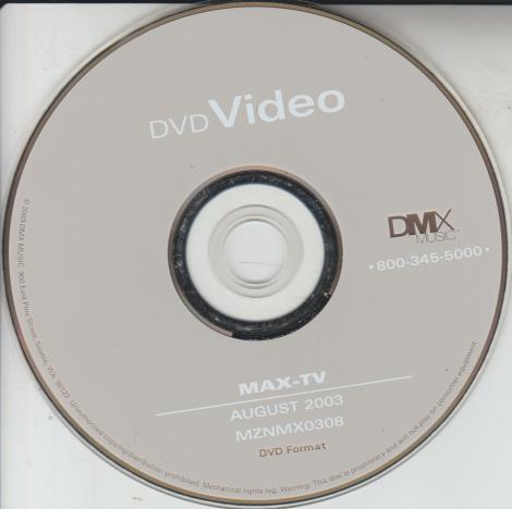 DMX: Max-TV August 2003