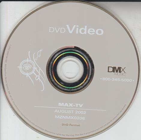 DMX: Max-TV August 2002