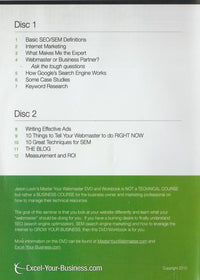 Master Your Webmaster 2-Disc Set